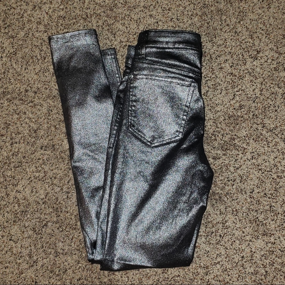 Tinseltown Silver Jeggings